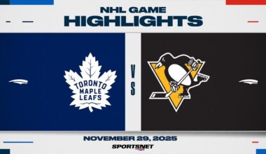 NHL Highlights | Maple Leafs vs. Penguins - November 29, 2025
