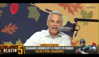 THE HERD | Colin Cowherd CONFIDENT, Seattle Seahawks Will DOMINATE Minnesota | NFL