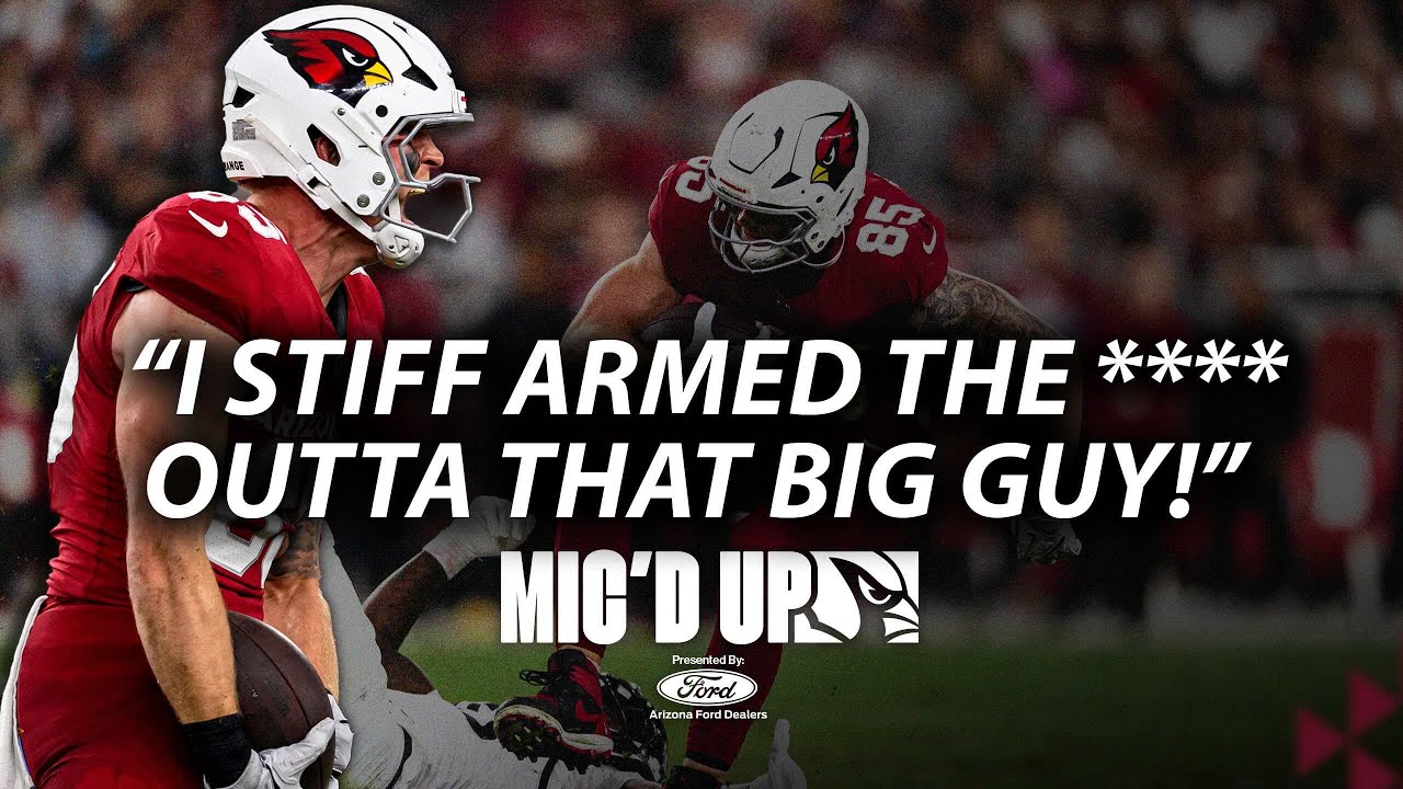 Trey McBride "AGGGHHHHH" | Mic'd Up| AZ Cardinals
