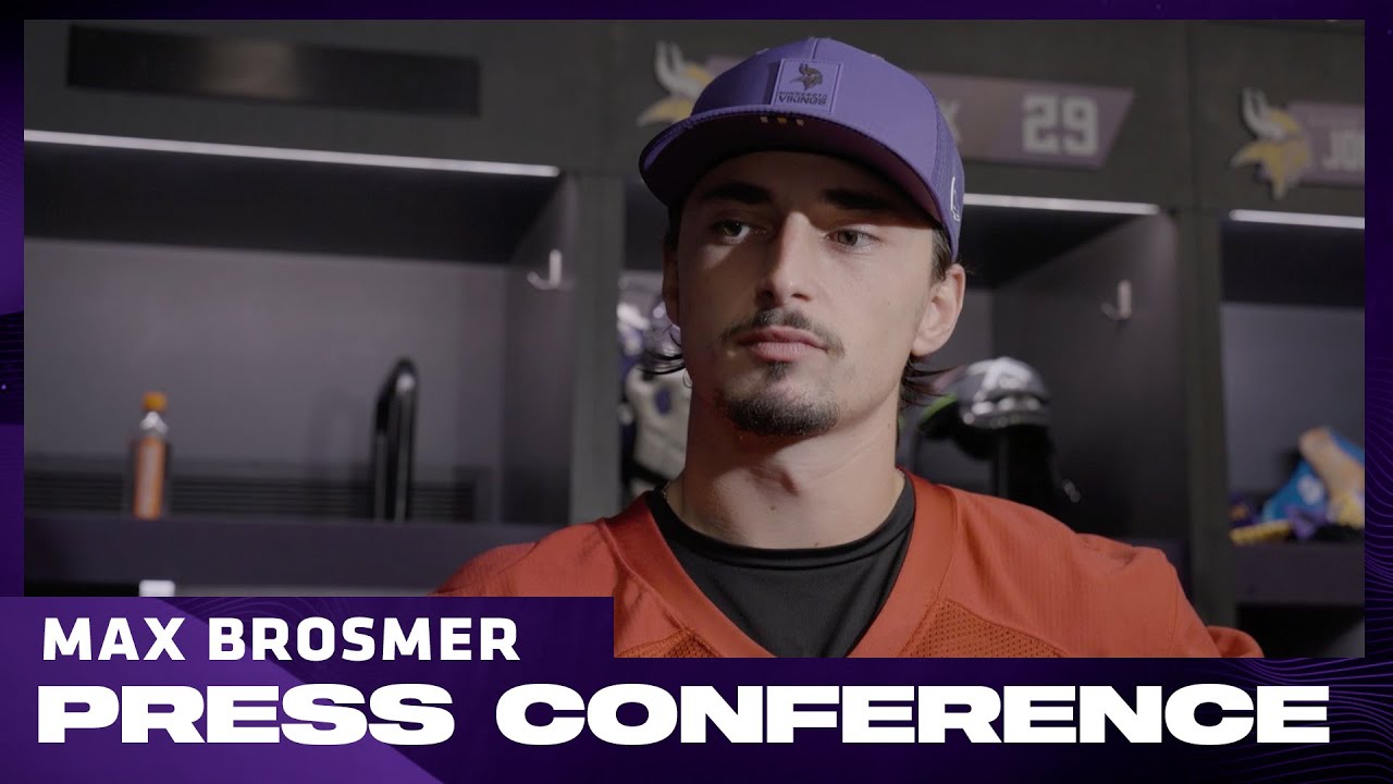 Max Brosmer on Preparing for First NFL Start vs. Seahawks, Support & Leadership from Teammates