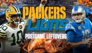 Packers/Lions Postgame Show - IT'S VICTORY FRIDAY!!!