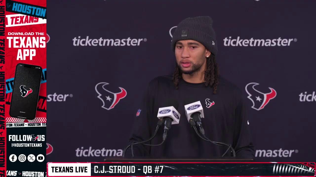 LIVE: The Houston Texans address the media