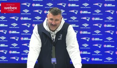 Mike Vrabel on Facing the Giants: "I Think We'll Have to be Ready for Anything." | Press Conference