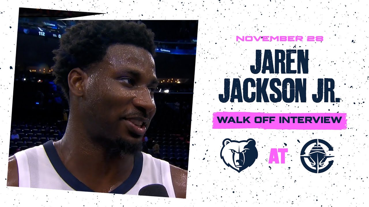 Jaren Jackson Jr. Walk off Interview | Grizzlies vs. Clippers