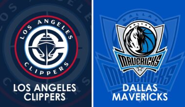 LA Clippers vs Dallas Mavericks NBA Live Scoreboard