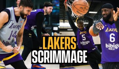 Luka, LeBron, Austin & the Lakers Scrimmage Highlights