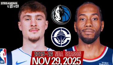 (LIVE) Kawhi Leonard vs Cooper Flagg | Dallas Mavericks vs Los Angeles Clippers NBA Live Stream