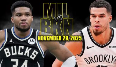 Milwaukee Bucks vs Brooklyn Nets Full Game Highlights - November 29, 2025 | NBA Season