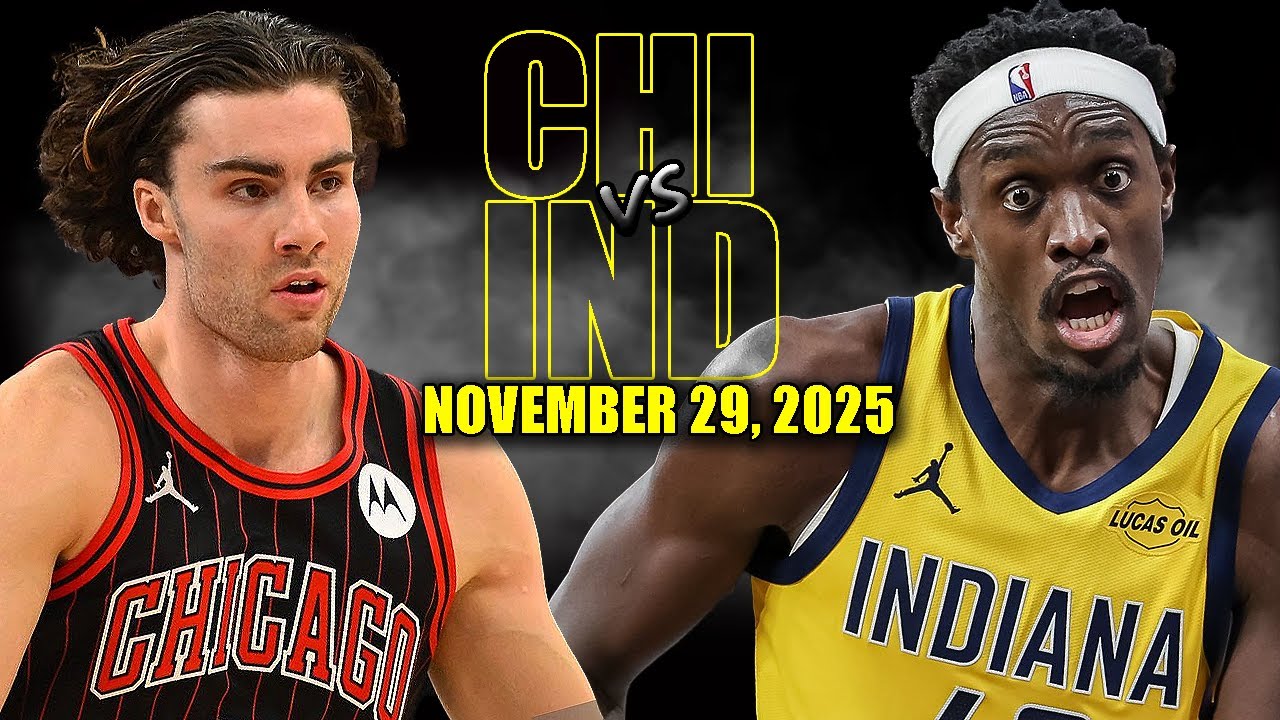 Chicago Bulls vs Indiana Pacers Full Game Highlights - November 29, 2025 | NBA Season