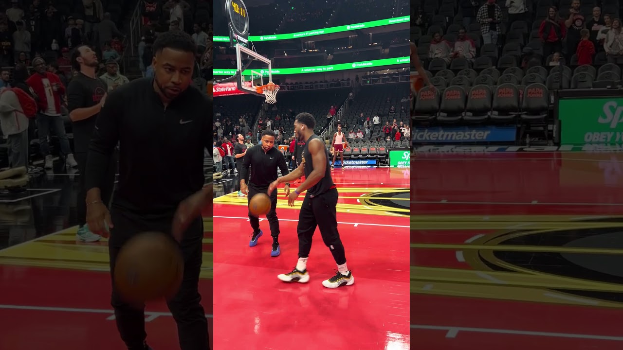 11-28-25 Cleveland Cavaliers Center Evan Mobley Warming Up