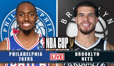 PHILADELPHIA 76ERS VS BROOKLYN NETS | NBA CUP LIVE TODAY | PLAY-BY-PLAY SCOREBOARD 2025