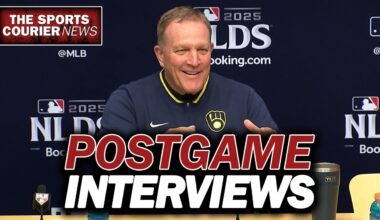 Brewers vs Cubs NLDS Game 5 Post Game Interviews - Milwaukee to NLCS!