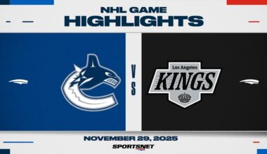 NHL Highlights | Canucks vs. Kings - November 29, 2025