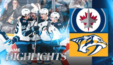 Nashville Predators vs. Winnipeg Jets - Game Highlights