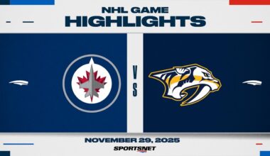 NHL Highlights | Jets vs. Predators - November 29, 2025