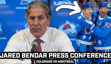Jared Bednar on HISTORIC Start After Avs DOMINATE Montreal 7-2 For 8th Straight Home WIN