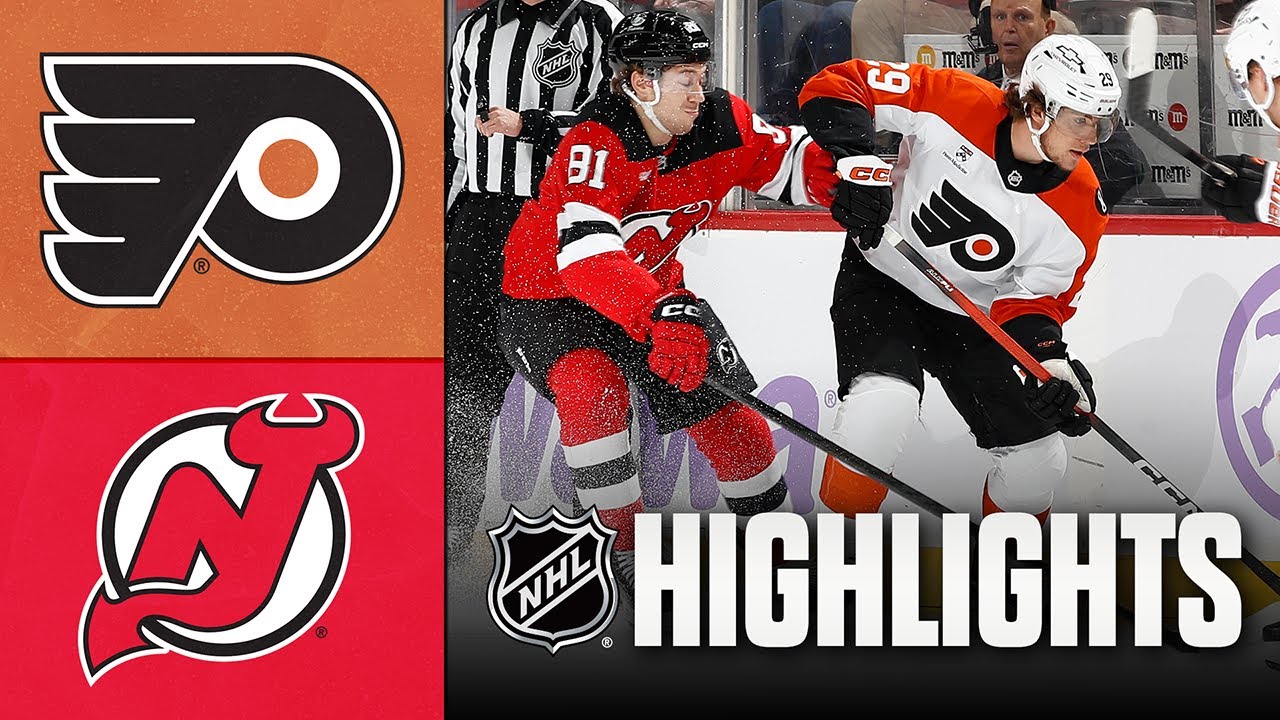 Flyers vs. Devils | NHL Highlights | November 29, 2025