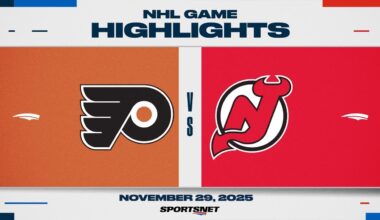 NHL Highlights | Flyers vs. Devils - November 29, 2025