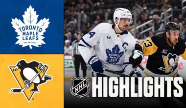 Maple Leafs vs. Penguins | NHL Highlights | November 29, 2025