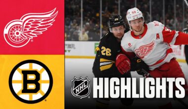 Red Wings vs. Bruins | NHL Highlights | November 29, 2025