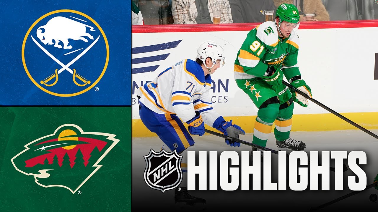 Sabres vs. Wild | NHL Highlights | November 29, 2025