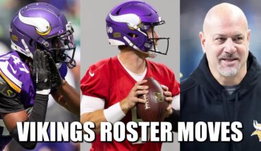 Vikings Roster Moves: McGlothern, Wolford Elevated. Pettine Won't Coach on Sunday
