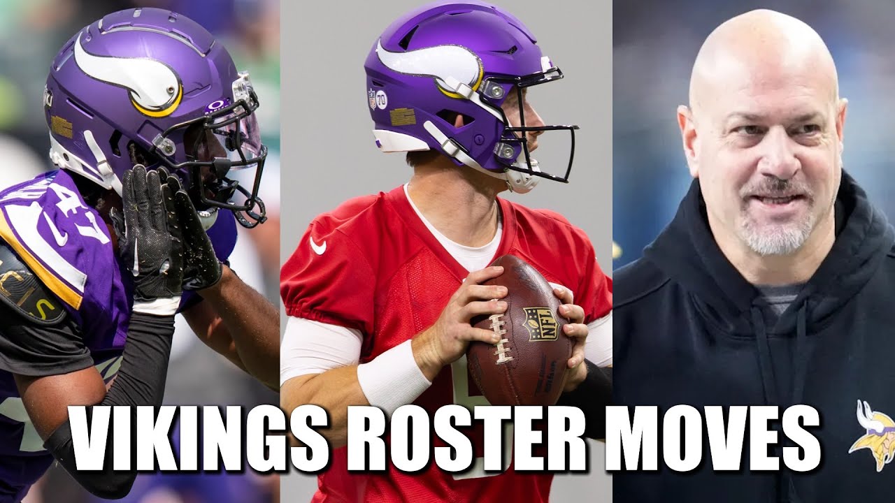 Vikings Roster Moves: McGlothern, Wolford Elevated. Pettine Won't Coach on Sunday