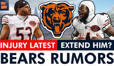Chicago Bears Rumors After WIN vs Eagles: D’Andre Swift Contract Extension? TJ Edwards Injury Latest