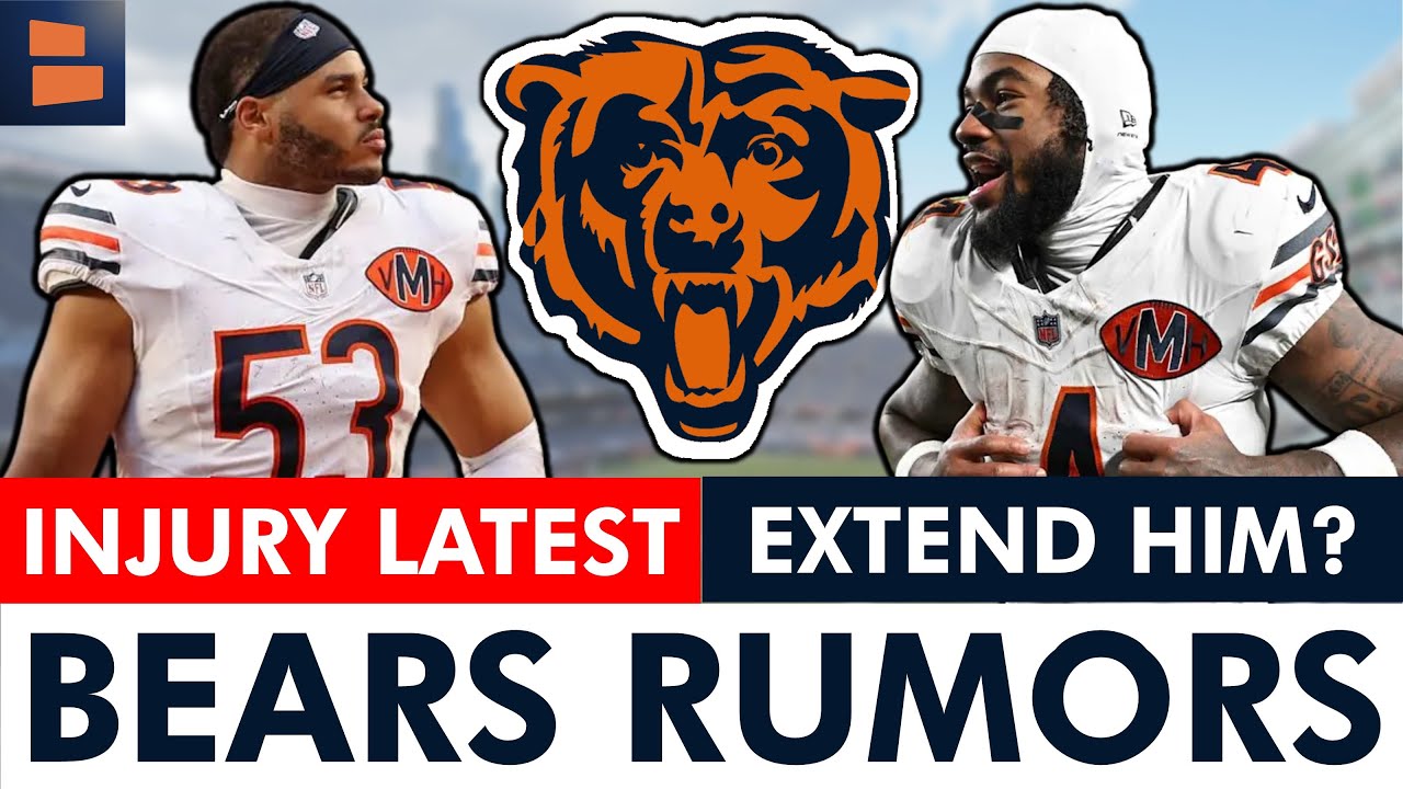 Chicago Bears Rumors After WIN vs Eagles: D’Andre Swift Contract Extension? TJ Edwards Injury Latest