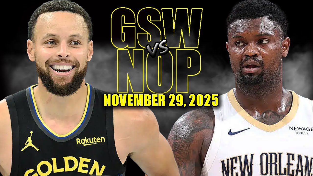 Golden State Warriors vs New Orleans Pelicans Full Game Highlights - November 29, 2025 | NBA Season