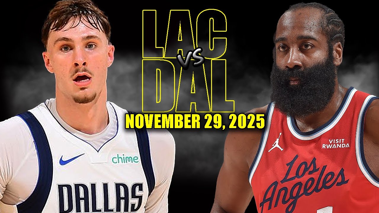 Los Angeles Clippers vs Dallas Mavericks Full Game Highlights - November 29, 2025 | NBA Season