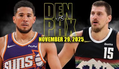 Denver Nuggets vs Phoenix Suns Full Game Highlights - November 29, 2025 | NBA Season