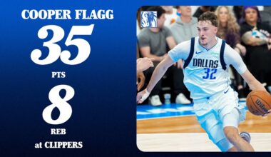 Cooper Flagg (35 Points) at Los Angeles Clippers | November 29, 2025