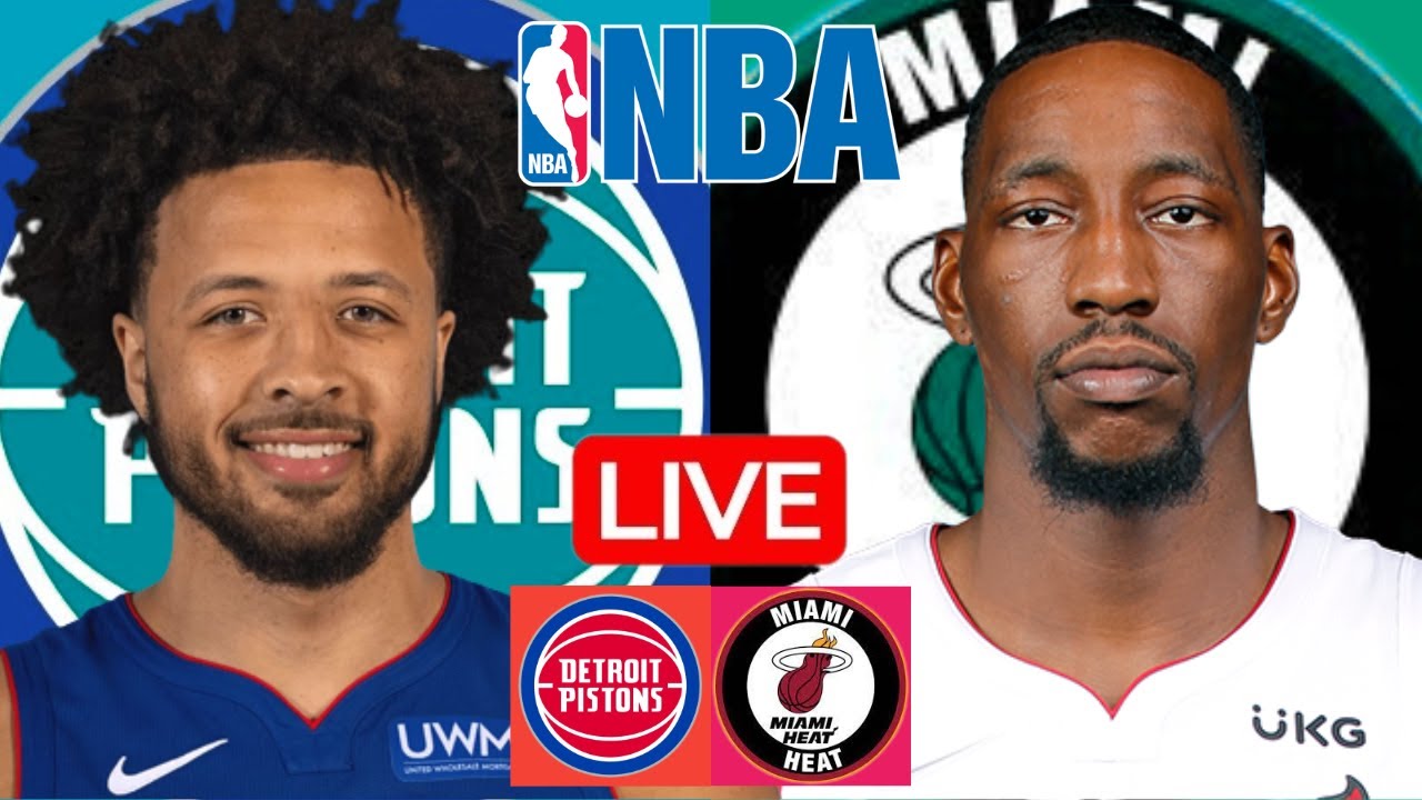 LIVE: DETROIT PISTONS vs MIAMI HEAT | NBA | PLAY BY PLAY | SCOREBOARD