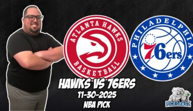 Atlanta Hawks vs Philadelphia 76ers 11/30/25 NBA Free Picks & Prediction | NBA Betting Tips