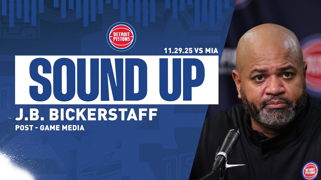 Post-Game Press Conference: J.B. Bickerstaff | Pistons vs. Heat | 11.29.2025