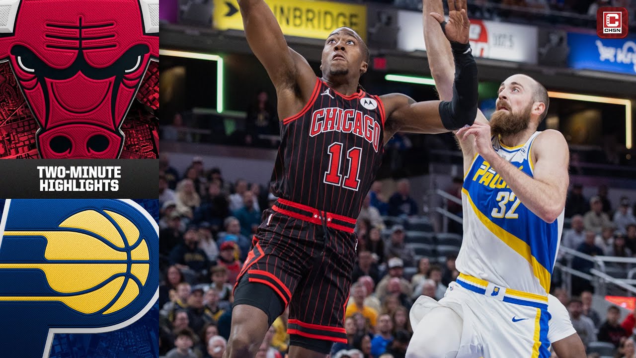 Chicago Bulls at Indiana Pacers (11/29/25) | Game Highlights | CHSN