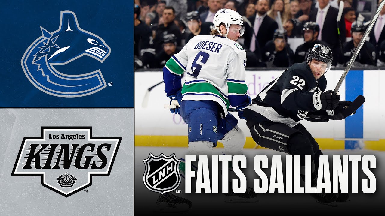 Canucks vs Kings | 29/11/25 | Faits saillants