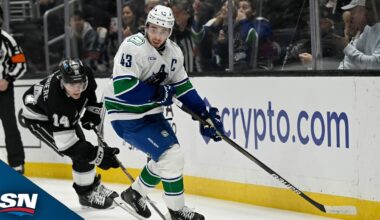 Trio Of Reviews Takes Over Canucks-Kings Game In Opening Five Minutes