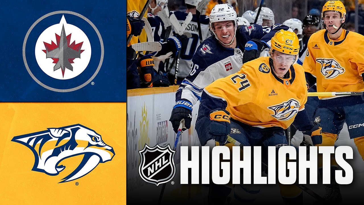 Jets vs. Predators | NHL Highlights | November 29, 2025