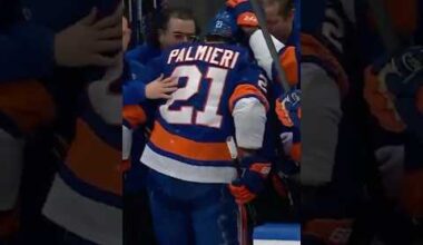 Kyle Palmieri Sets Up A Goal After Getting Injured 🤕