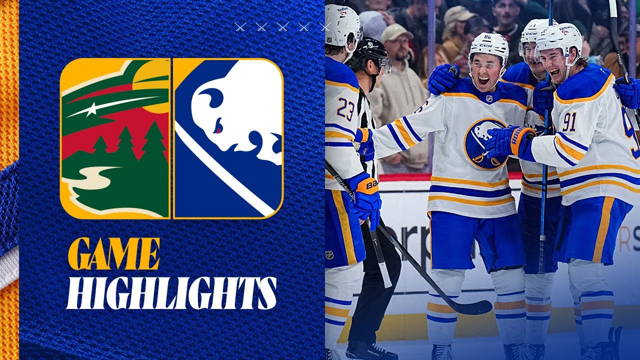 NOAH OSTLUND CALLS IT IN A SHOOTOUT! | Buffalo Sabres 3-2 Win Over Minnesota Wild | Game Highlights