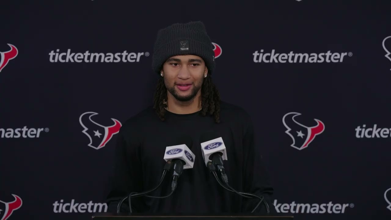 C.J. Stroud Opens Up on Injury, Recovery, and Facing the Colts | Full Week 13 Presser