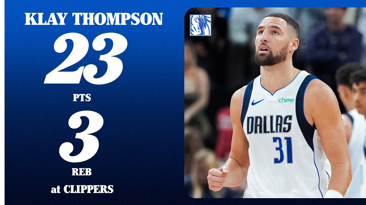 Klay Thompson (23 Points) at Los Angeles Clippers | November 29, 2025