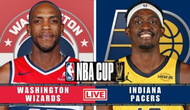 WASHINGTON WIZARDS VS INDIANA PACERS | NBA CUP LIVE TODAY | PLAY-BY-PLAY SCOREBOARD 2025