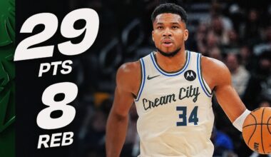 Giannis Antetokounmpo Drops 29 PTS & 8 REBS vs Nets | November 29, 2025