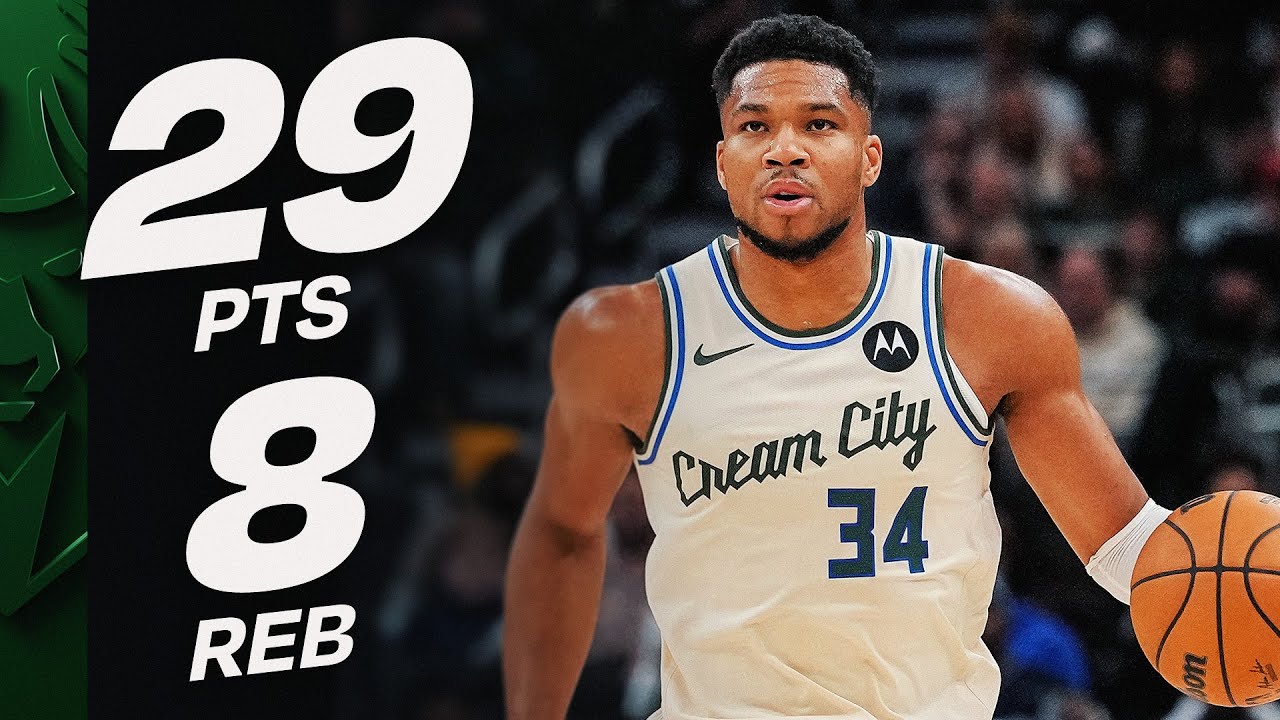 Giannis Antetokounmpo Drops 29 PTS & 8 REBS vs Nets | November 29, 2025