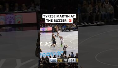 Martin nails it at the buzzer going into the 4th!