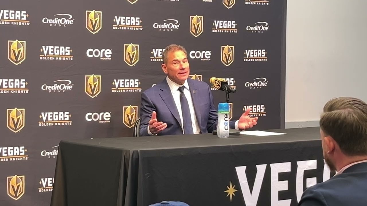 Cassidy on How San Jose Has Improved | Sharks @ Golden Knights Post-Game (11.29.25)