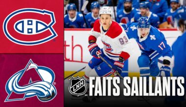 Canadiens vs Avalanche | 29/11/25 | Faits saillants